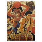 Pôster Slam Dunks Retro Anime Art Decor 51,5x36cm