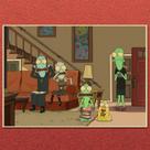 Pôster Solar Opposites Alien Comedy Sci-Fi Animated Art