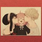Pôster SPY FAMILY Vintage Kraft Paper Anime 20x30cm Iron Pôster SPY FAMILY Vintage Kraft Paper Anime 20x30cm Iron