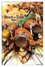 Pôster Trends International Attack on Titan Attack 37x57cm Pôster Trends International Attack on Titan Attack 37x57cm