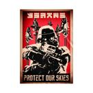 Pôster Vintage De Videogame Killzone Em Canvas Para Decoração De Parede Em Casa