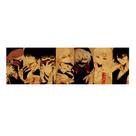 Pôster vintage Kraft Paper Tokyo Ghoul Kaneki 70x21cm