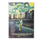Pôster vintage Midnight in Paris Cinematic Retro 51,5x36cm Pôster vintage Midnight in Paris Cinematic Retro 51,5x36cm