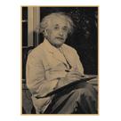 Pôster Vintage Paper Einstein Imagination Quote 29,7x42cm