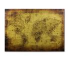 Pôster Vintage World Treasure Map 72x48cm em papel