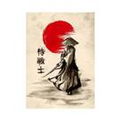 Pôsteres De Arte De Parede De Samurai Japonês Moderno, Preto E Branco, Impressões Para Homens,