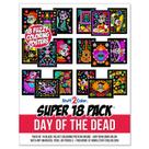 Pôsteres para colorir Super Pack Stuff2Color Day of the Dead x18