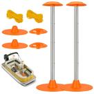 Postes de Suporte para Capa de Barco Tuszom Ajustáveis e Antiferrugem - Kit com 2