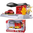 Posto Base De Bombeiro Miniatura de Brinquedo Orange Toys