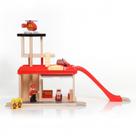 Posto de Bombeiros Brinquedo de Madeira Educativo - Dican