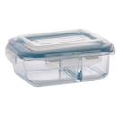 Pote 1040ml Hermético Com Divisoria Mantimentos - 1 Unidade