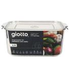 Pote 2.2 Litros Hermetico Organizador de Geladeira Giotto (Pet) com Cesto
