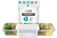 Pote 350ML GOURMAX Freeze & Microondas com 24 unidades