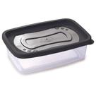 Pote 620ml Plasútil Marmita Cozinha Micro-ondas Freezer Atóxico Plástico Academia Fitness