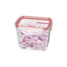 Pote 770ml de Plástico Sanremo com Travas Coral