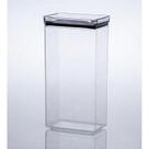 Pote Acrílico Hermético Lumini 2600ml Retangular Transparente