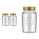 Pote Americano Vintage Retro Tampa Biscoito 1L Nadir 2Un