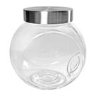 Pote baleiro de vidro com tampa de metal 1800ml
