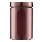 Pote Biscoito Porta Mantimentos com Visor Lateral 1,5lt Rose Gold