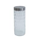 Pote bolhas 2200ml de vidro com tampa inox redondo - Mozcada Pote bolhas 2200ml de vidro com tampa inox redondo - Mozcada