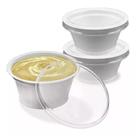 Pote Branco Para Molho Shoyu Catchup 30ml G695 10 unid