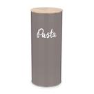 Pote canister c/ tampa hermético bambu p/ massas warm gray - brinox