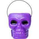 Pote Caveira p/ dia das Bruxas Decoração Festa com Alça Roxo