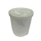 Pote Clic Redondo De Plástico Com Rosca 3,2L Para Alimentos Pote Clic Redondo De Plástico Com Rosca 3,2L Para Alimentos