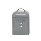 Pote Coffee Retro Hermético em Metal Cinza 1500ml