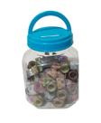 Pote com 88 Fitas Adesivas Washi Tape com Glitter