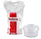Pote com lacre 250ml 4 pacotes c/125 prafesta - caixa (8800)