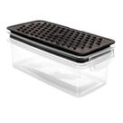 Pote com Ralador para Alimentos Ware 860ml Tampa Transparente