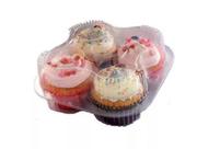 Pote Com Tampa 4 Doces Cupcake G15 com 100 Unidades