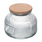Pote com Tampa Bambu Lyor Lumi 750ml