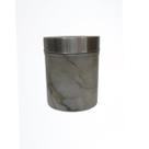 Pote com tampa de vidro 12cm estampado - 600 ml