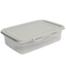 Pote com Tampa e Trava 2,25L Off White Baixo Unidade
