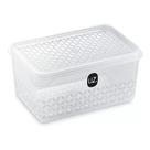 Pote Com Tampa Plástico 3 Litros Multiuso Transparente Uz