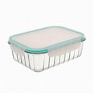 Pote com Tampa Retangular Oceani 1L 8260 - Vitazza Pote com Tampa Retangular Oceani 1L 8260 - Vitazza