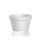 Pote Cumbuca Delivery Isopor 180 ml Copobras Com 50 Unidades Com Tampa Plástica
