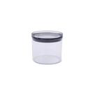 Pote de Acrílico Empilhável C/ Tampa Redondo Porta Mantimentos Transparente 630ml