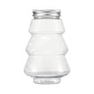 Pote De Armazenamento De Doces De Natal 500ML Em Formato De Árvore E Boneco De Neve, Caixa De