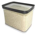 Pote De Arroz Hermético Porta Condimento Empilhável 4000 Ml