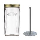 Pote de Conserva Kilner 1L com Elevador de Silicone