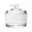 Pote de Cristal Ecológico com Tampa Bird 7,5x8,5cm 21021 - Wolff