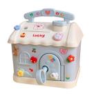 Pote de dinheiro fofo para casa pequena Piggy Bank para meninos e meninas