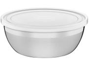 Pote de Inox Tramontina com Tampa Redondo 800ml