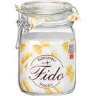 POTE DE MANTIMENTOS BORMIOLI ROCCO FIDO ITALIANO PARA COZINHA ORGANIZADORES HERMÉTICO 16x11x11 1000ml VIDRO
