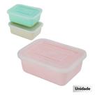 Pote de Melamina Bambu 345ml Retangular Soft Color - FRATELLI