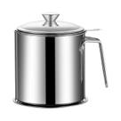 Pote De Óleo Em Aço Inoxidável Com Coador De Malha Fina, Recipiente Para Gordura, Coador De Bacon Pote De Óleo Em Aço Inoxidável Com Coador De Malha Fina, Recipiente Para Gordura, Coador De Bacon