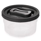 Pote de plástico Clic rosca 1,4 litros Plasutil ref.13891